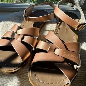 Girls SaltWater Sandals - Rose Gold